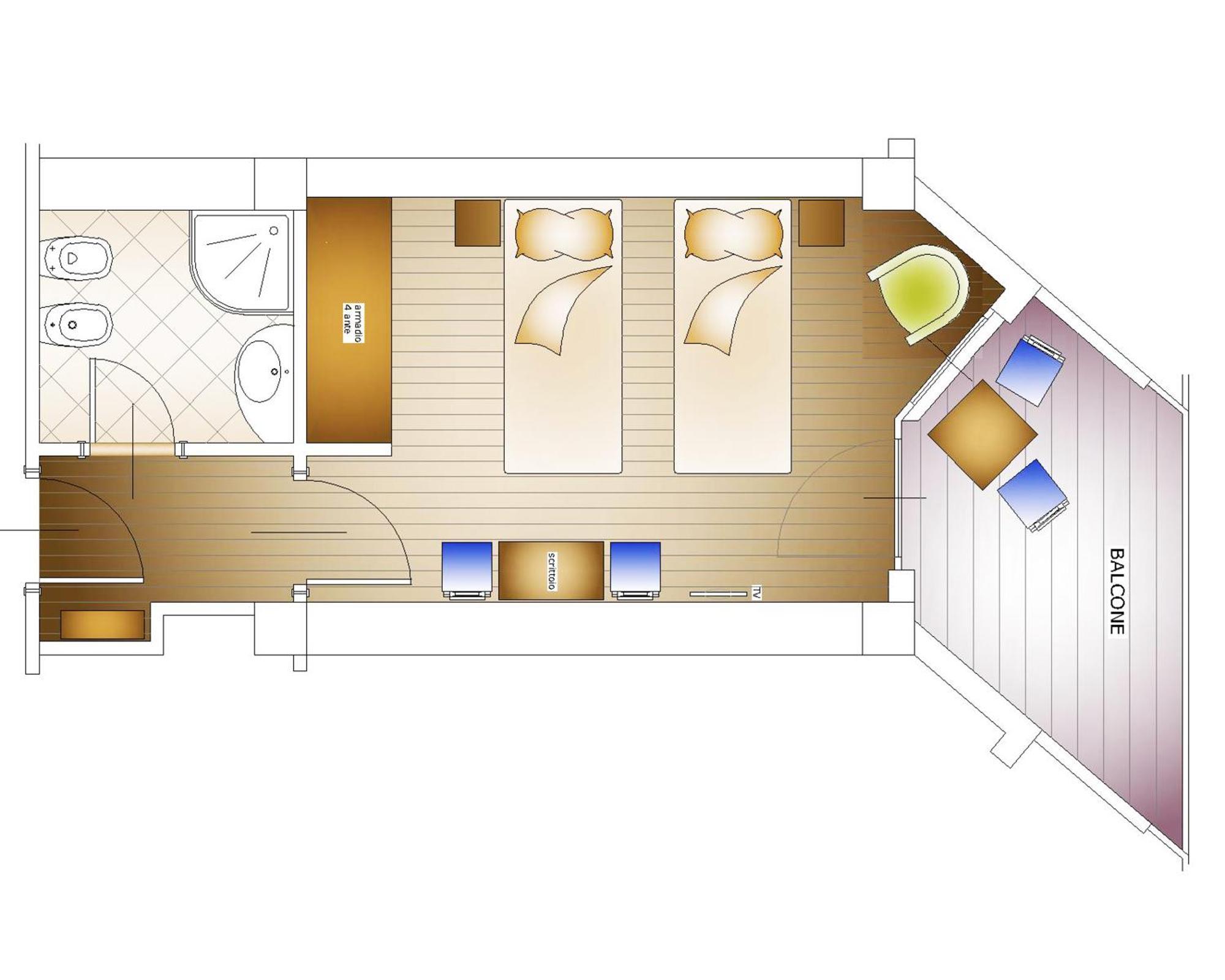 Hotel Larice Bianco Bormio Kamer foto